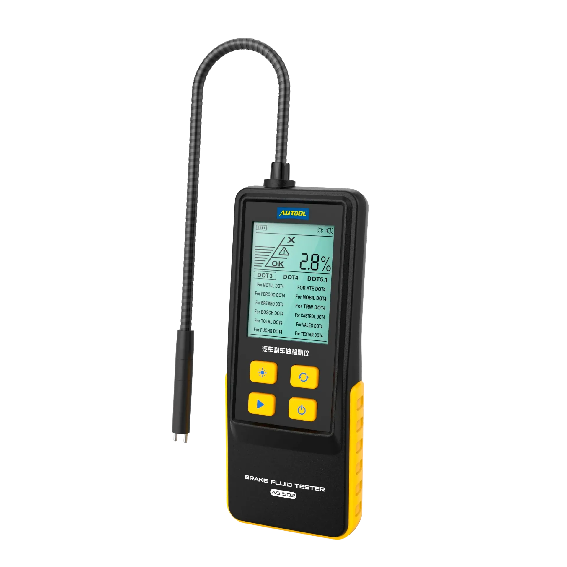 [AS502] PROBADOR DE LÍQUIDO DE FRENOS AS502 / AUTOOL